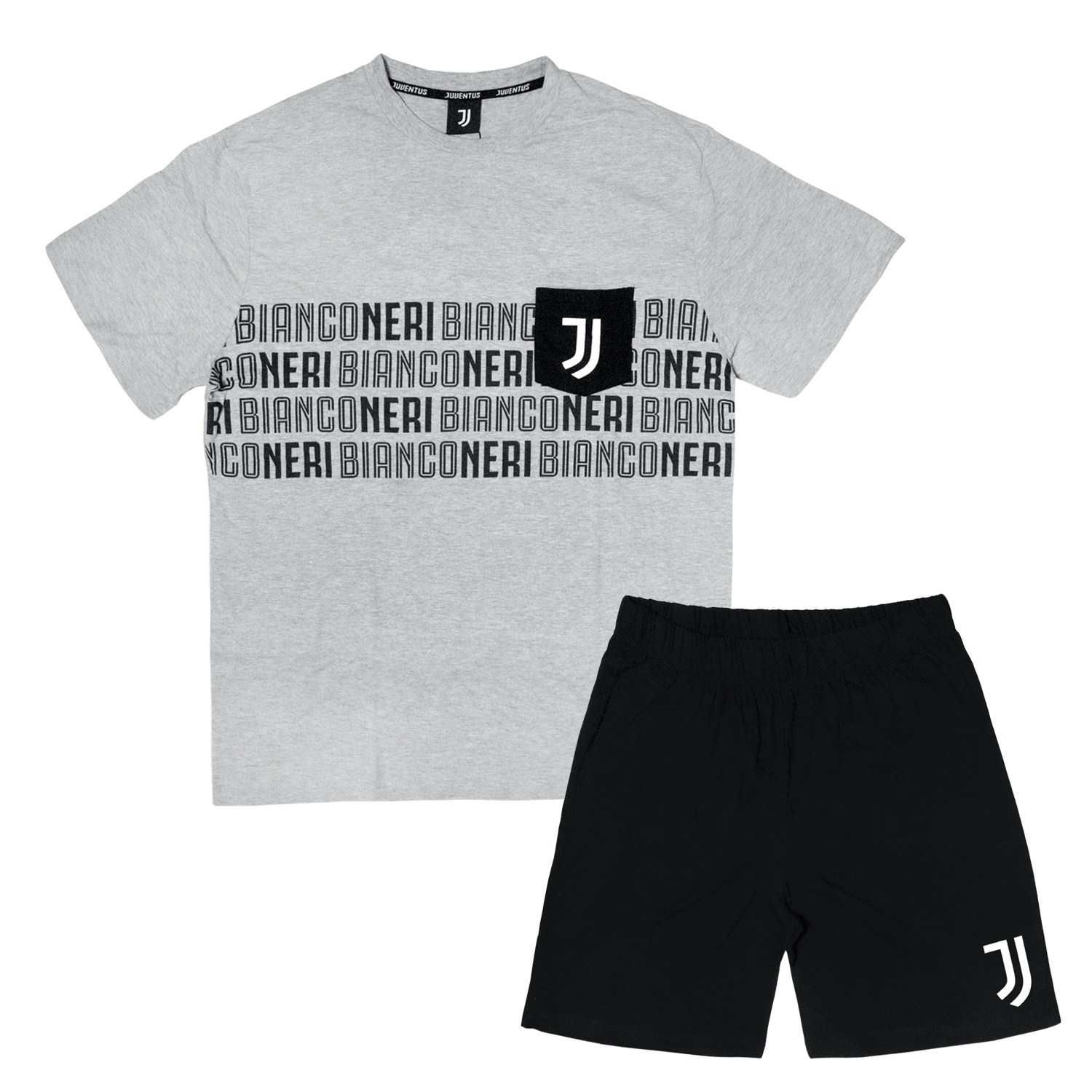 Pigiama Uomo JUVENTUS Prodotto Ufficiale Cotone - 3 Modelli